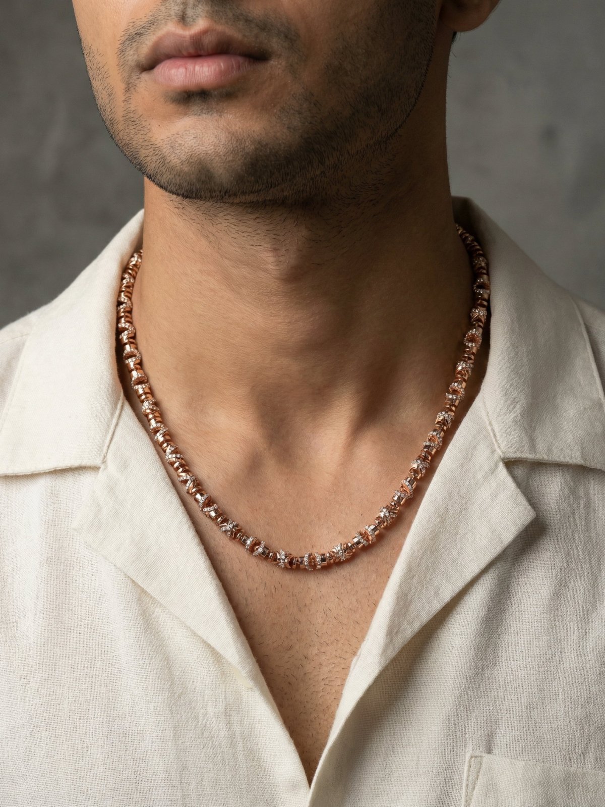 The Titan Helix Gold Link Chain