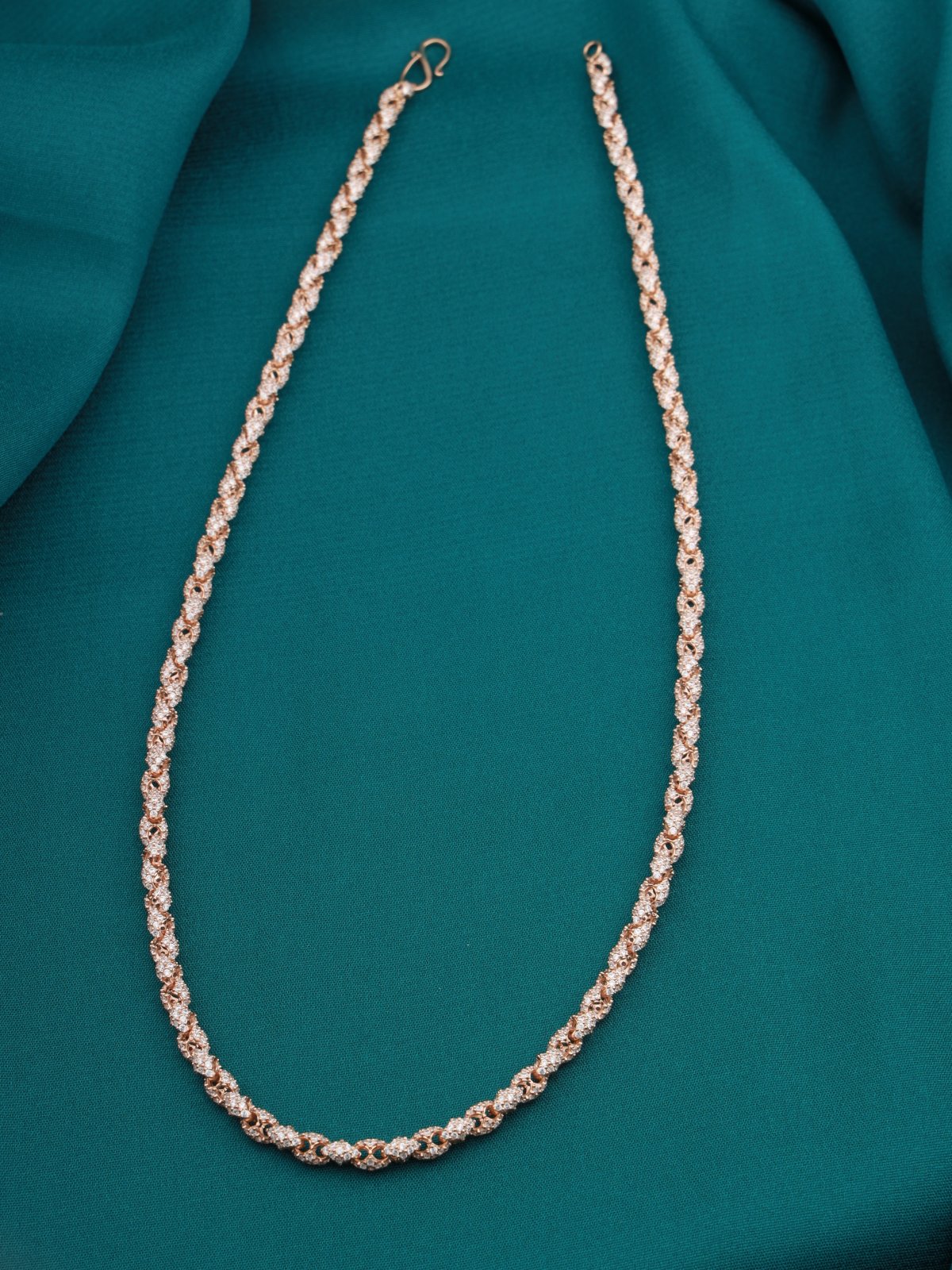 The Zenith Iced Rope Chain