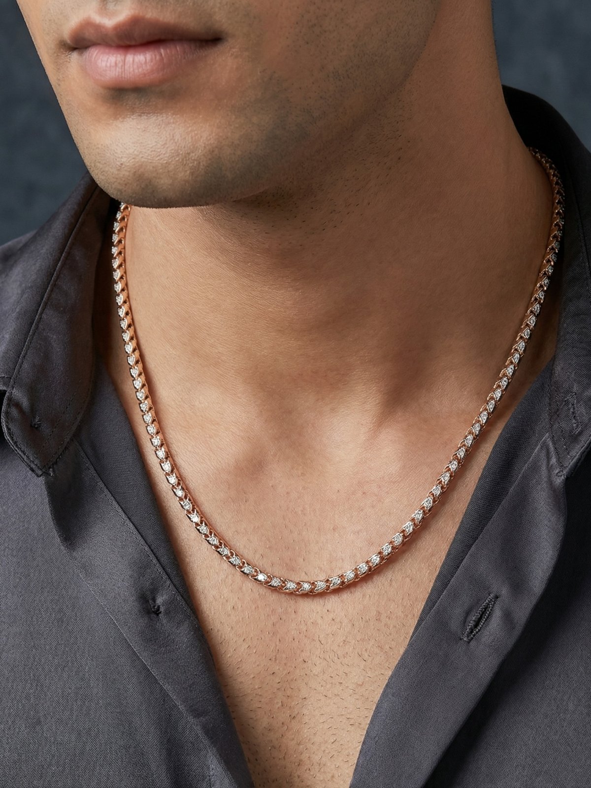 The Titan Franco Gold Chain