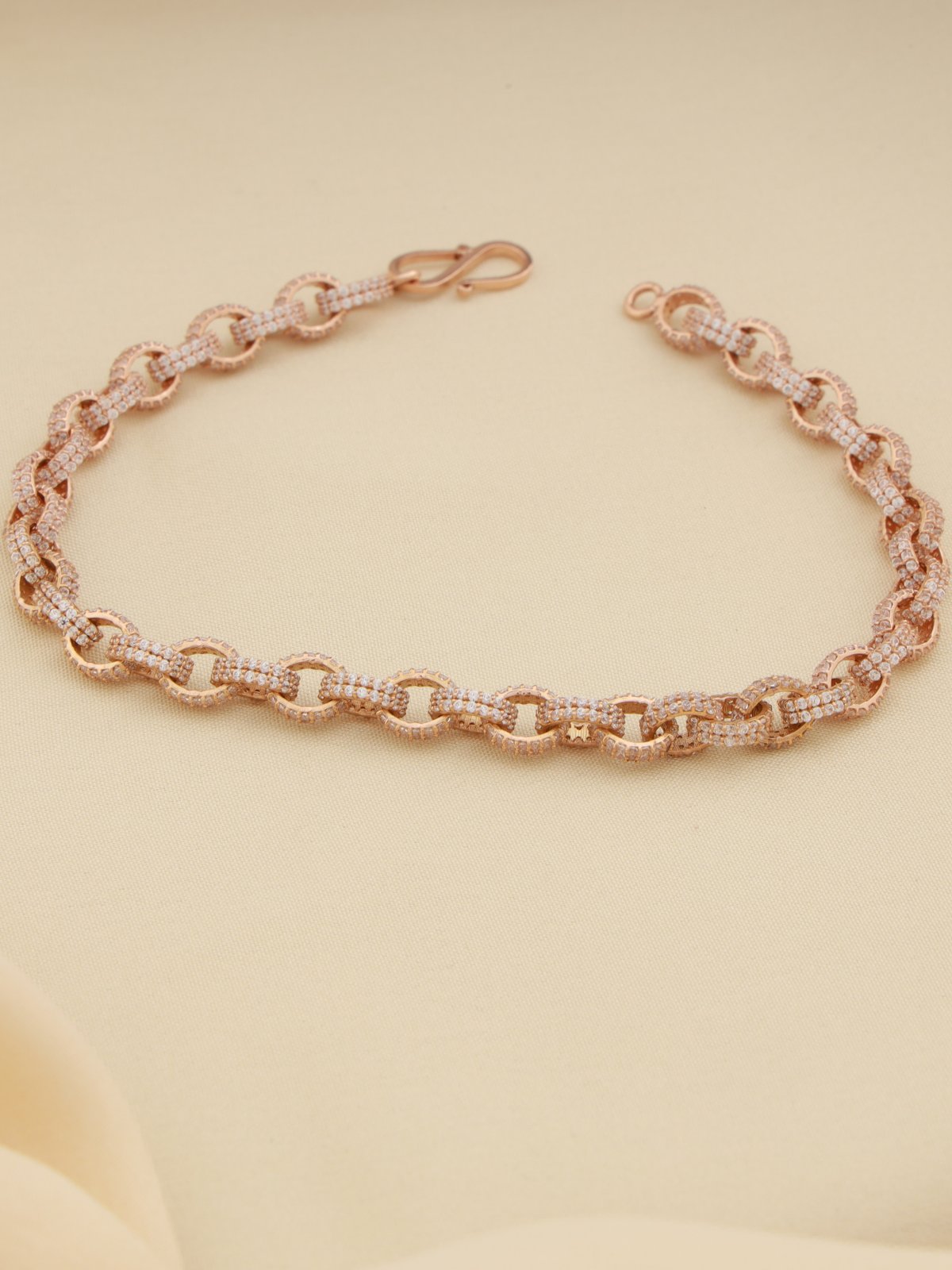 The Monarch Iced Rolo Bracelet